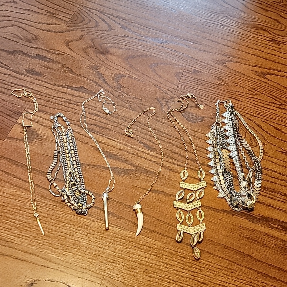 Stella & Dot 6 Necklaces